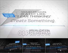 Pr字幕图形模板 3D未来科技公司企业标题文字 Pr素材